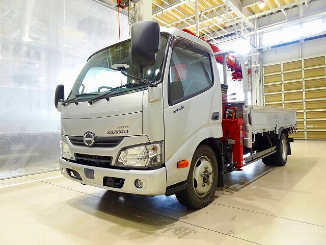 Hino dutro Small Crane equipped trucks TKG-XZU695M(92178) 1枚目