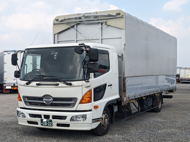 日野 レンジャー 中型 アルミウィング TKG-FD9JPAA(92193) 1枚目