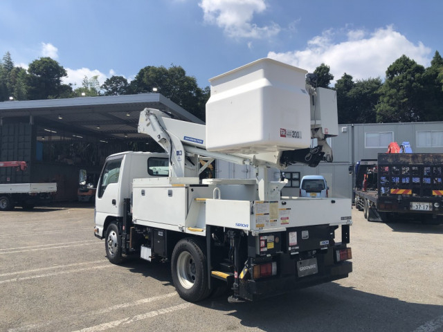 いすゞ エルフ 小型 高所作業車 TPG-NKR85AN(92204) 4枚目