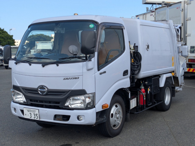 日野 デュトロ 小型 塵芥車（プレス式） TKG-XZU600X(92209) 1枚目