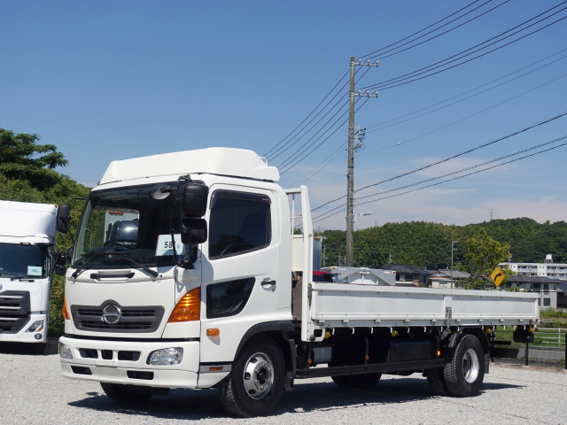 日野 レンジャー 中型 平ボディ TKG-FC7JJAA(92234) 19枚目
