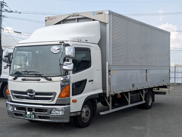 日野 レンジャー 中型 アルミウィング TKG-FD7JLAA(92263) 1枚目
