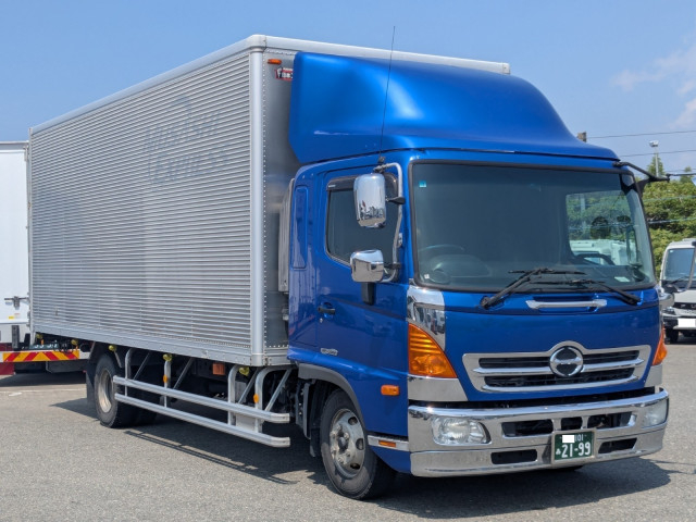 日野 レンジャー 中型 アルミバン TKG-FD9JLAA(92278) 3枚目