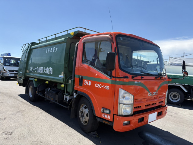 いすゞ エルフ 小型 塵芥車（プレス式） SKG-NPR85YN(92290) 2枚目