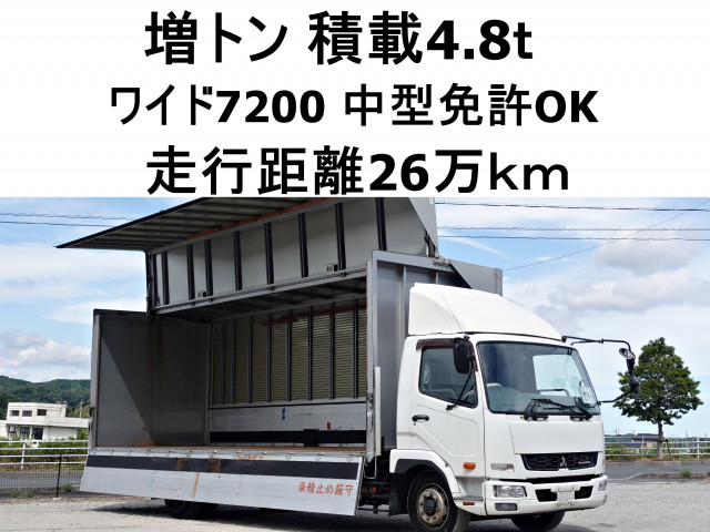 三菱ふそう ファイター 増トン アルミウィング TKG-FK72FY(92301) 1枚目