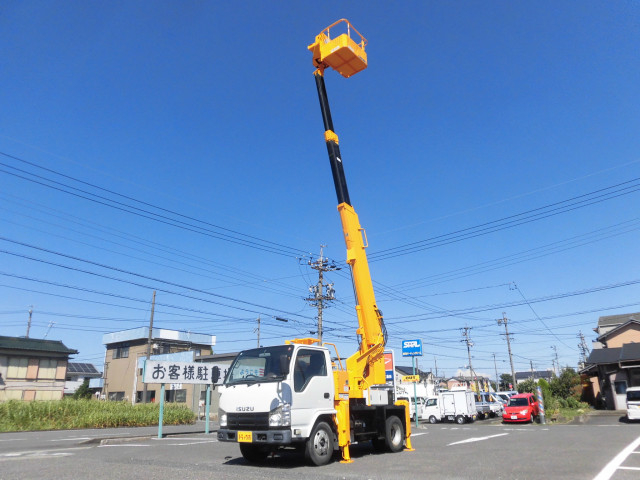 いすゞ エルフ 小型 高所作業車 SKG-NKR85N(92317) 10枚目