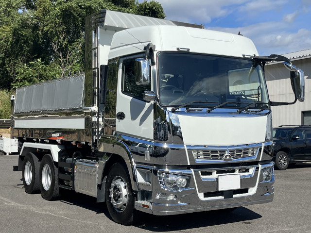 三菱ふそう スーパーグレート 大型 土砂ダンプ 2PG-FV70HX(92355) 2枚目