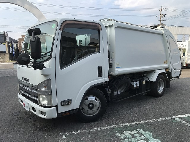 いすゞ エルフ 小型 塵芥車（プレス式） TKG-NMR85N(92769) 1枚目