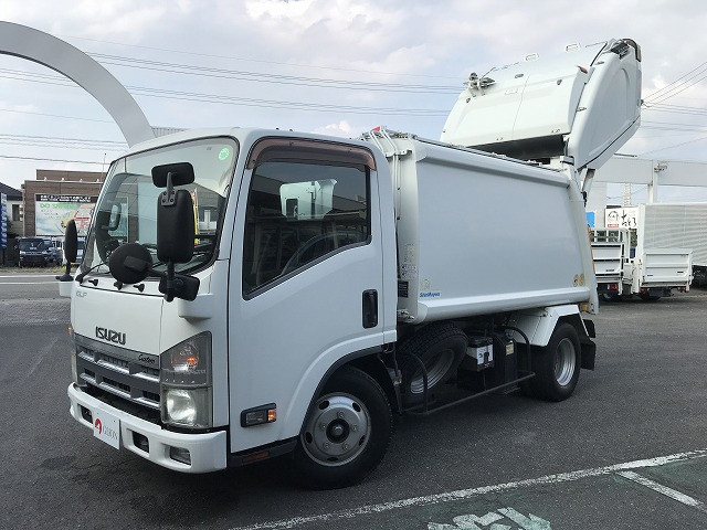 いすゞ エルフ 小型 塵芥車（プレス式） TKG-NMR85N(92769) 9枚目