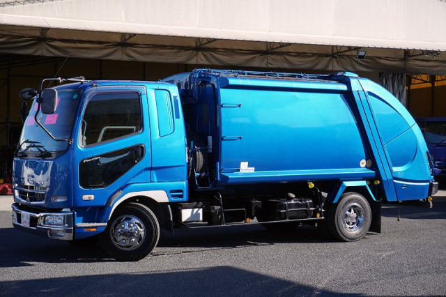 三菱ふそう ファイター 中型 塵芥車（プレス式） PA-FK61R(92799) 1枚目