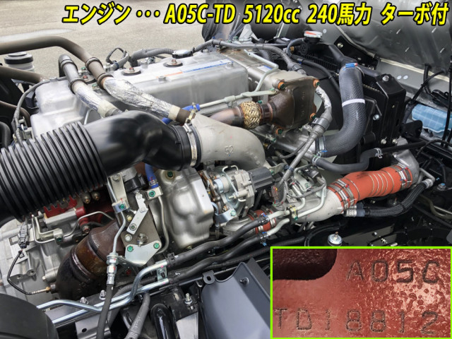 日野 レンジャー 増トン クレーン付き 2KG-FE2ACA(92963) 10枚目