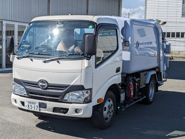 日野 デュトロ 小型 塵芥車（プレス式） TPG-XZU600X(93011) 1枚目