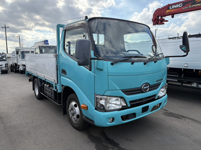 日野 デュトロ 小型 平ボディ TKG-XZU605M(93038) 2枚目
