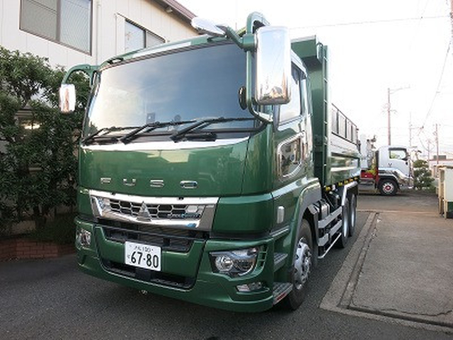 三菱ふそう スーパーグレート 大型 土砂ダンプ 2KG-FV70HX(93078) 2枚目