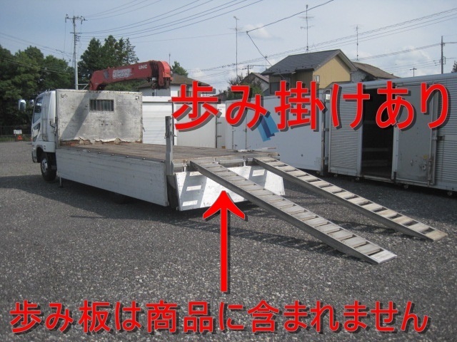 三菱ふそう ファイター 増トン 平ボディ（クレーン付） PDG-FK61F(11887) 11枚目