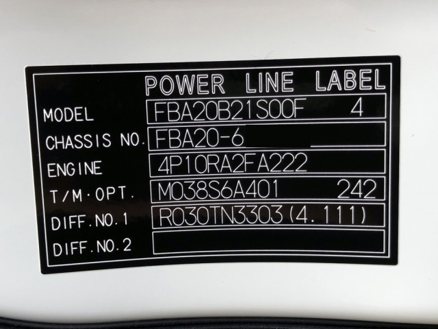 三菱ふそう キャンター 小型 平ボディ 2RG-FBA20(93313) 48枚目