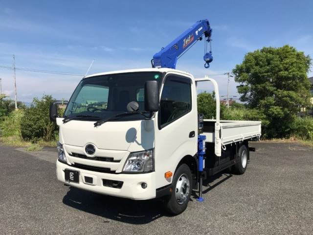 日野 デュトロ 小型 クレーン付き 2KG-XZU712M(93321) 2枚目