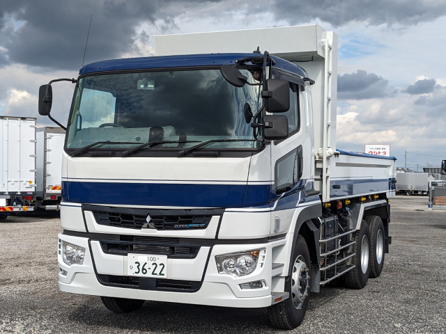 三菱ふそう スーパーグレート 大型 土砂ダンプ 2PG-FV70HX(93340) 1枚目