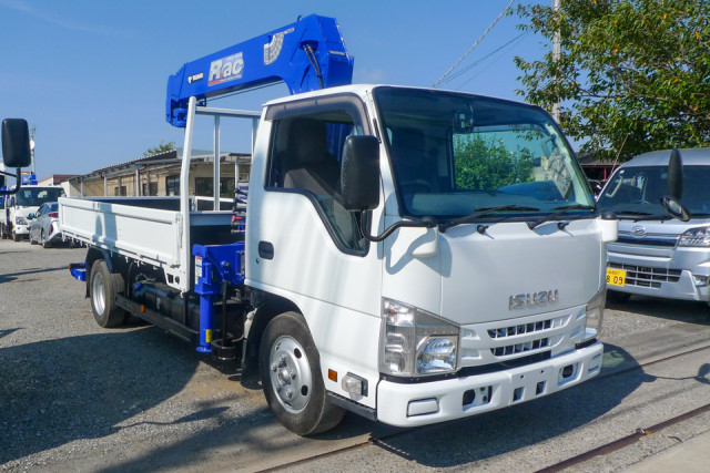 いすゞ エルフ 小型 クレーン付き 2KG-NKR884AN(93450) 3枚目