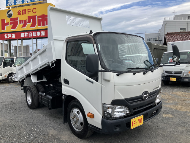 日野 デュトロ 小型 土砂ダンプ TKG-XZU620T(93501) 10枚目