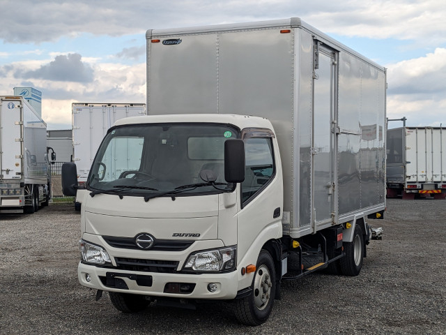 日野 デュトロ 小型 アルミバン TKG-XZU650M(93510) 1枚目