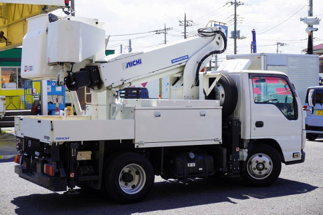 いすゞ エルフ 小型 高所作業車 TPG-NKR85AN(93516) 8枚目