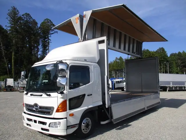 日野 レンジャー 小型 アルミウィング TKG-FD7JLAA(93759) 9枚目
