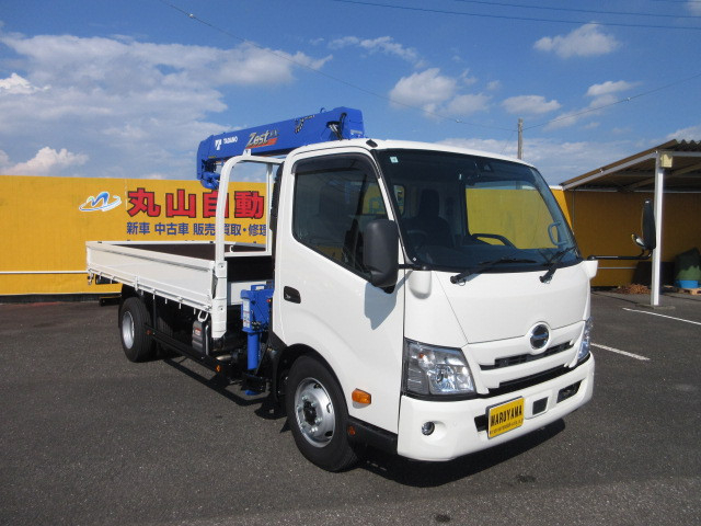 日野 デュトロ 小型 クレーン付き 2KG-XZU720M(93842) 2枚目