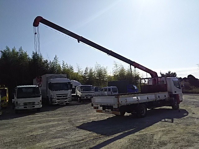 三菱ふそう キャンター 小型 平ボディ（クレーン付） PA-FE83DGY(7548) 22枚目