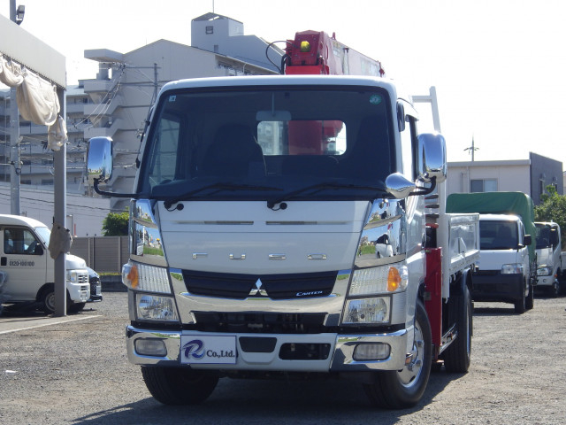 Mitsubishi Fuso canter Small Crane equipped trucks 2PG-FEAV0(93892) 2枚目