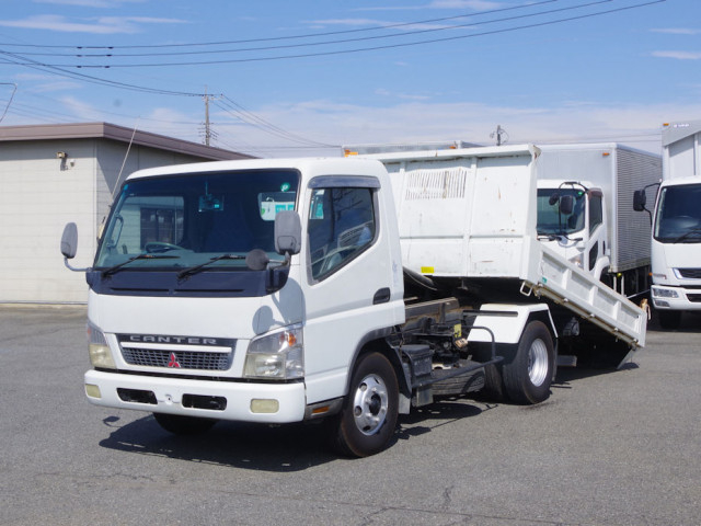 三菱ふそう キャンター 小型 土砂ダンプ PA-FE83DCY(93969) 1枚目