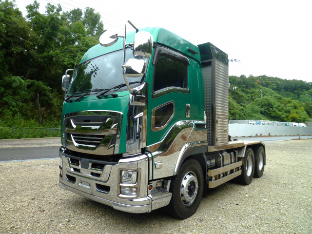Isuzu giga Large Tractor head(single) 2DG-EXZ52CK(93975) 1枚目
