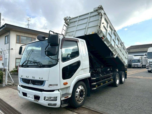 三菱ふそう ファイター 増トン 土砂ダンプ 2DG-FQ62F(94002) 6枚目