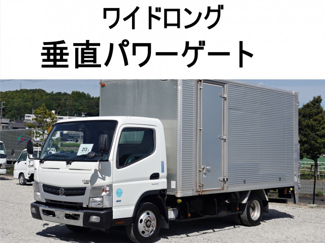 三菱ふそう キャンター 小型 アルミバン TKG-FEB5W(94102) 1枚目