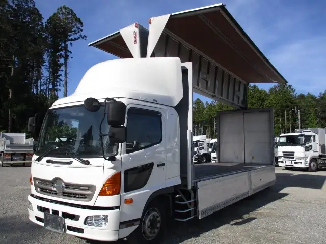 日野 レンジャー 小型 アルミウィング QKG-FE7JPAA(94242) 9枚目