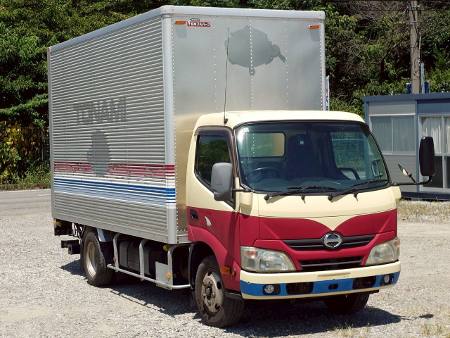 日野 デュトロ 小型 アルミバン TKG-XZU655M(94297) 4枚目