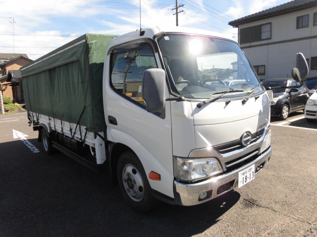 日野 デュトロ 小型 平ボディ TKG-XZU655M(94494) 3枚目