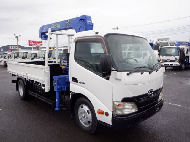 日野 デュトロ 小型 クレーン付き TKG-XZU650M(94526) 5枚目