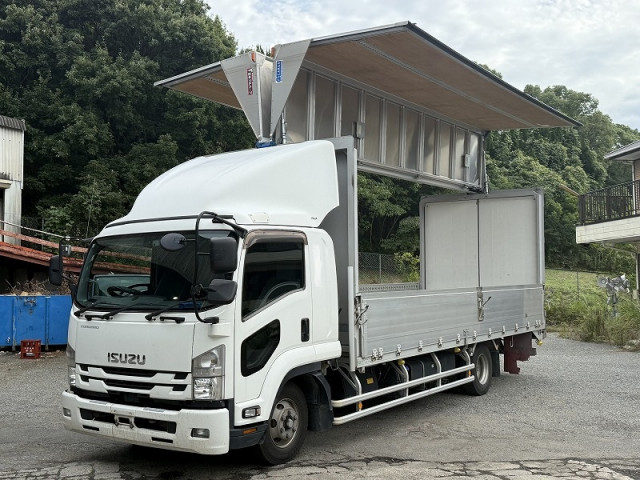 いすゞ フォワード 中型 アルミウィング 2RG-FRR90T2(95176) 10枚目