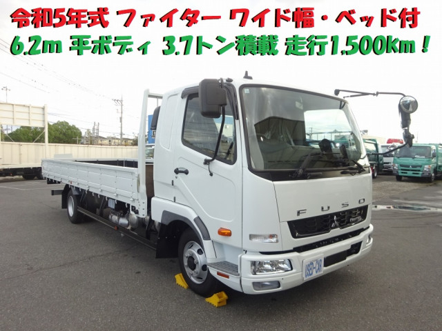 三菱ふそう ファイター 中型 平ボディ 2KG-FK62F(95378) 5枚目