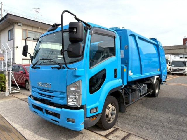 いすゞ フォワード 中型 塵芥車（プレス式） 2RG-FRR90S2(95432) 1枚目