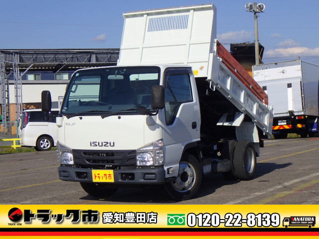 いすゞ エルフ 小型 土砂ダンプ 2RG-NKR88AN(95435) 1枚目