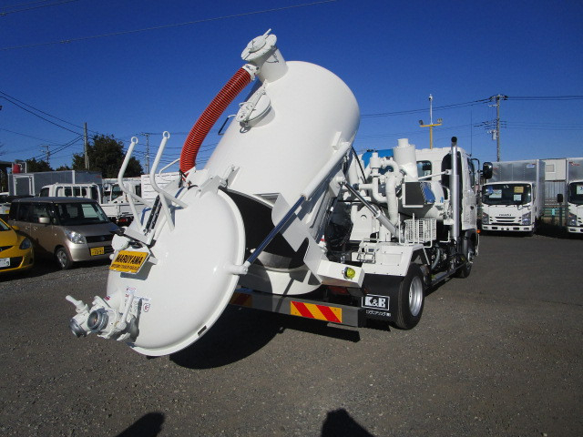 日野 レンジャー 中型 バキュームカー 2PG-FD2ABA(95532) 9枚目