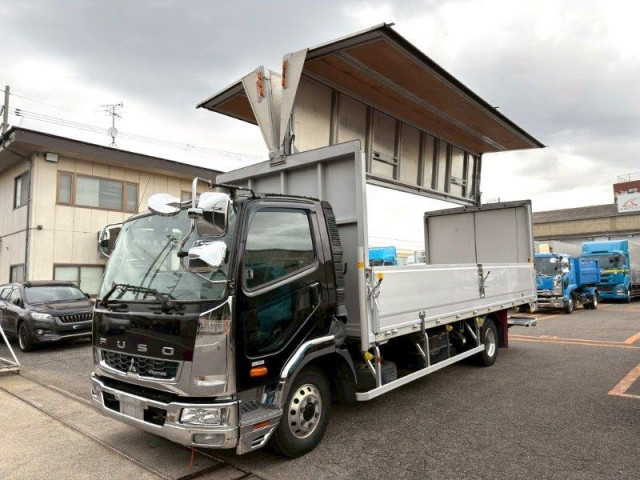 三菱ふそう ファイター 中型 アルミウィング 2KG-FK71F(95554) 5枚目