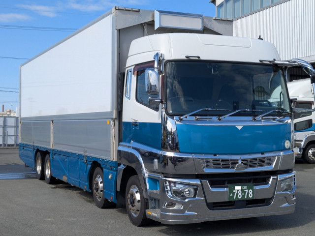 三菱ふそう スーパーグレート 大型 アルミウィング 2PG-FS74HZ(95585) 3枚目