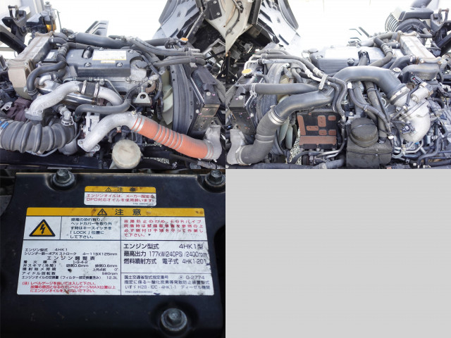 いすゞ フォワード 中型 アルミウィング 2RG-FRR90T2(95602) 11枚目