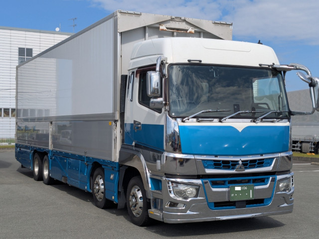 三菱ふそう スーパーグレート 大型 アルミウィング 2PG-FS74HZ(95604) 3枚目