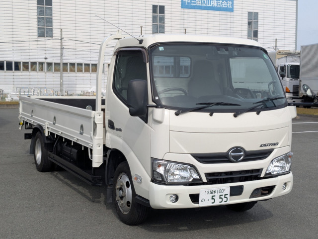 日野 デュトロ 小型 平ボディ TKG-XZC655M(95621) 3枚目