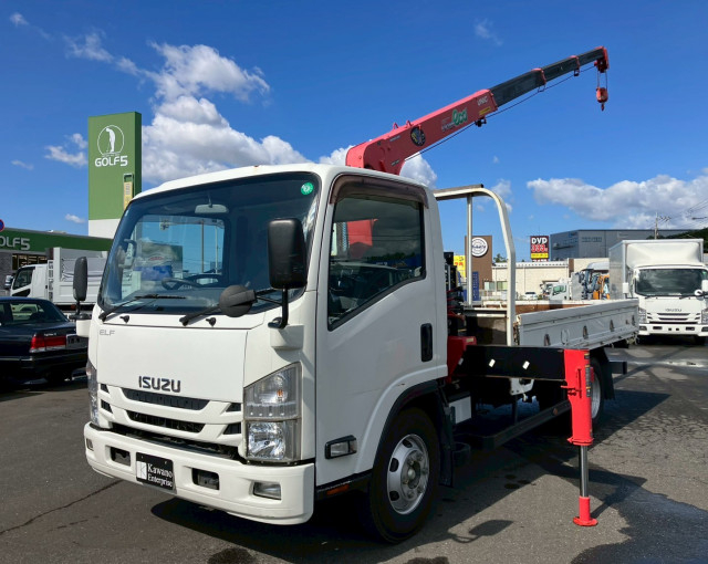 いすゞ エルフ 小型 クレーン付き TPG-NPR85YN(95642) 1枚目