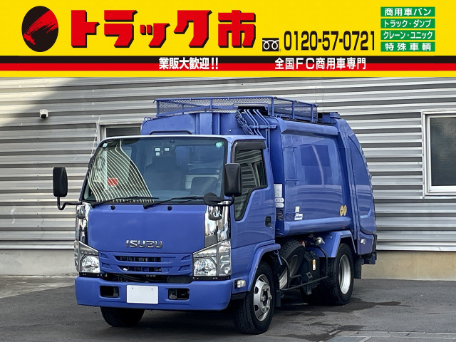 いすゞ エルフ 小型 塵芥車（プレス式） TKG-NKR85YN(95644) 1枚目